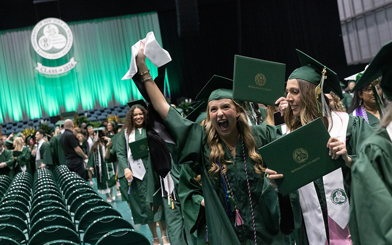 Decker College's Commencement included graduates from nursing, public health, occupational therapy, physical therapy, and speech-language pathology.