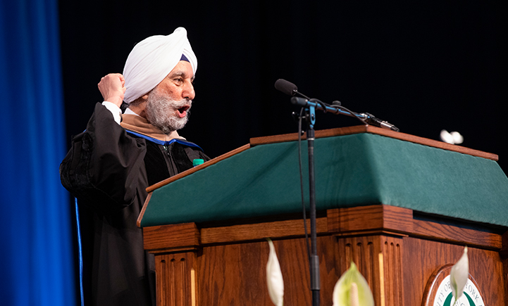 Upinder Dhillon, dean of the Binghamton University School of Management
