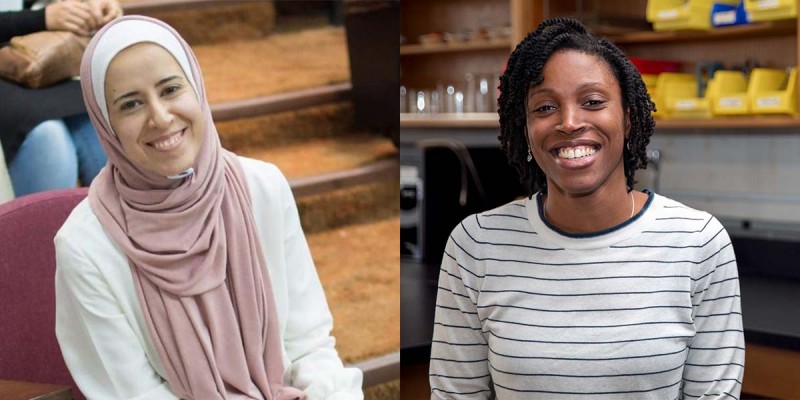 Raghad Al-Hemeimat and Tamika Gordon, MS ‘13 — both PhD candidates at Watson College's Department of Systems Science and Industrial Engineering — took part in Virginia Tech's Future Faculty Diversity Program.