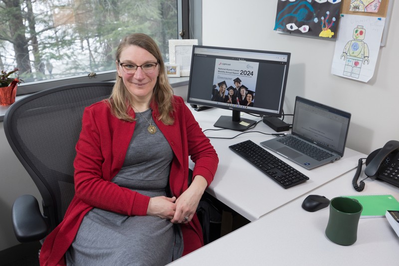 Kimberly Yousey-Elsener uses student feedback and research to create a more effective curriculum, enhancing student satisfaction and success.