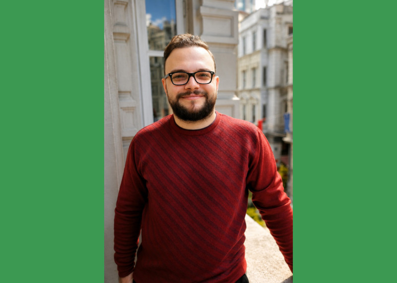 Furkan Taşpınar, a doctoral student in history