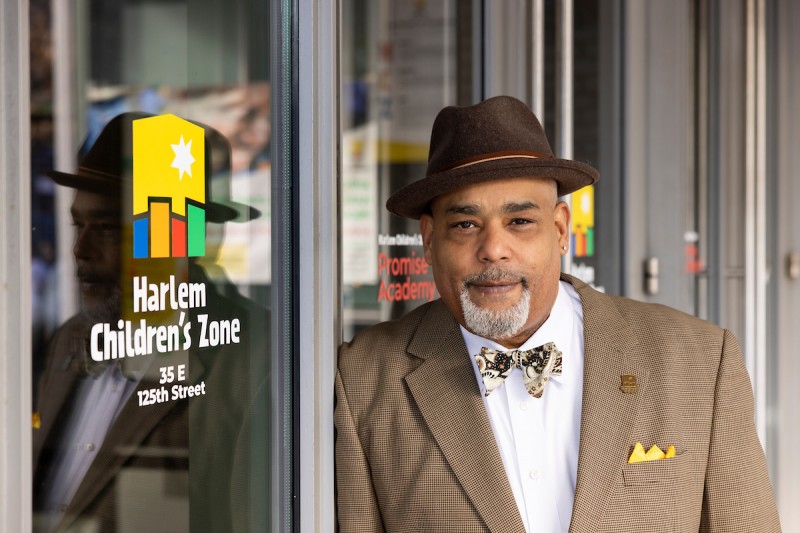Joseph Cordero '90, MA '93, applies life lessons learned at Binghamton in his role at the William Julius Wilson Institute, Harlem Children's Zone.