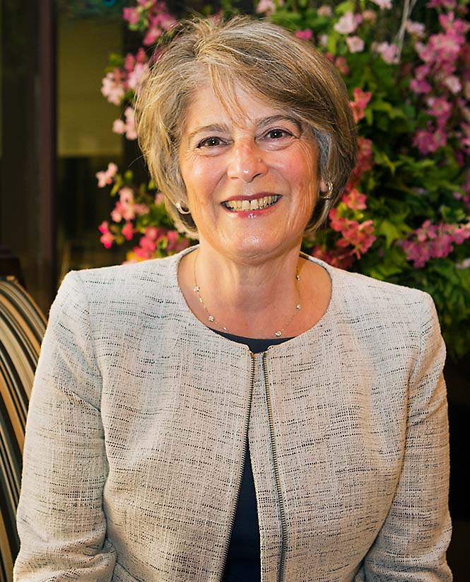 Geraldine MacDonald ’68, MS ’73, LittD ’17.
