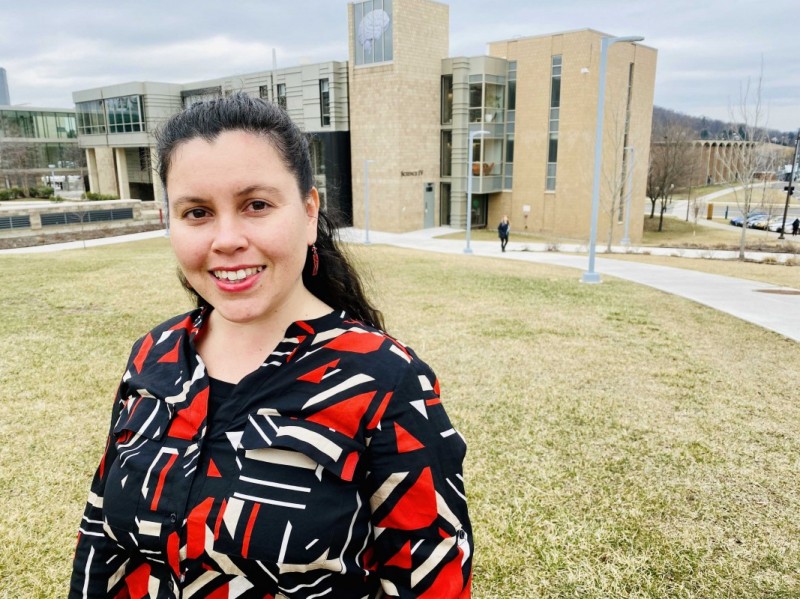 PhD candidate Mavi Ruiz-Blondet