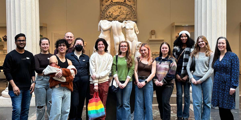 This spring, students from interested in the relationship between art and science took a trip to the Metropolitan Museum of Art.
