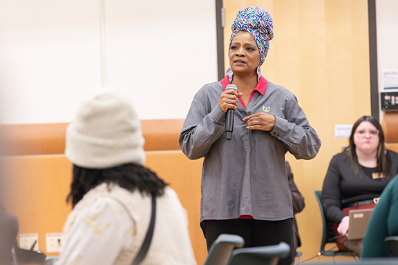 Keynote speaker Denise 