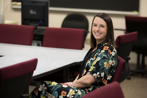 Christine Podolak works with agencies across the region to find field placement experiences for students in Binghamton University's new master of public health program.