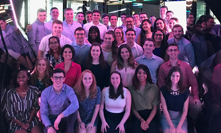 PwC Scholars at the PwC Experience Center in Singapore