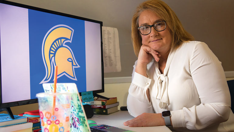 Rachel Murat, MA ’00, was named the 2020 New York State Teacher of the Year by the state’s Education Department.