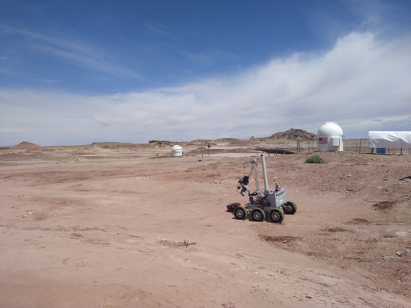 The Binghamton University Rover Team competed in the finals of the University Rover Challenge against college students from around the globe.