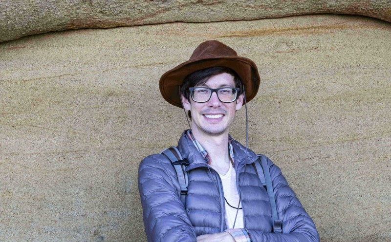 Geological Sciences doctoral student Tyler J. Rust