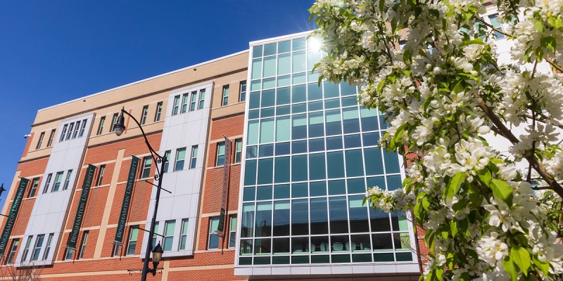 The University Downtown Center, home of the Binghamton University College of Community and Public Affairs (CCPA).