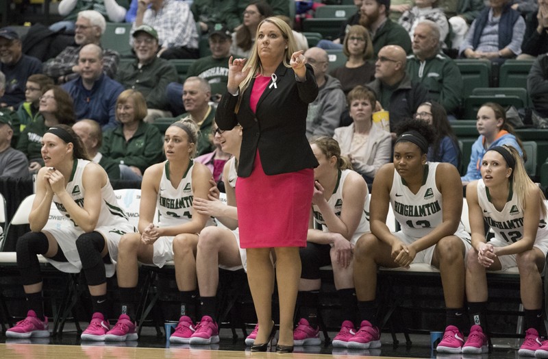 Linda Cimino was named 2016 America East Coach of the Year after the Bearcats tied for third in the conference.