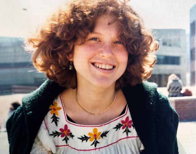 Margie Cohn '78 in her college days.
