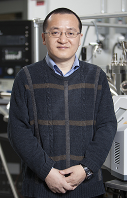 Guangwen Zhou of Binghamton's mechanical engineering department.