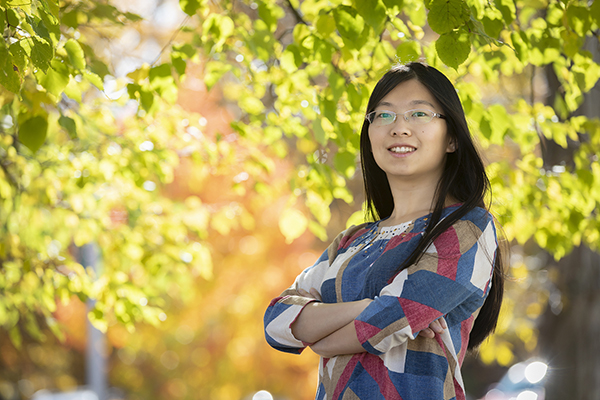 Doctoral student Wenna Duan has found new ways for doctors to detect Alzheimer’s before symptoms set in.