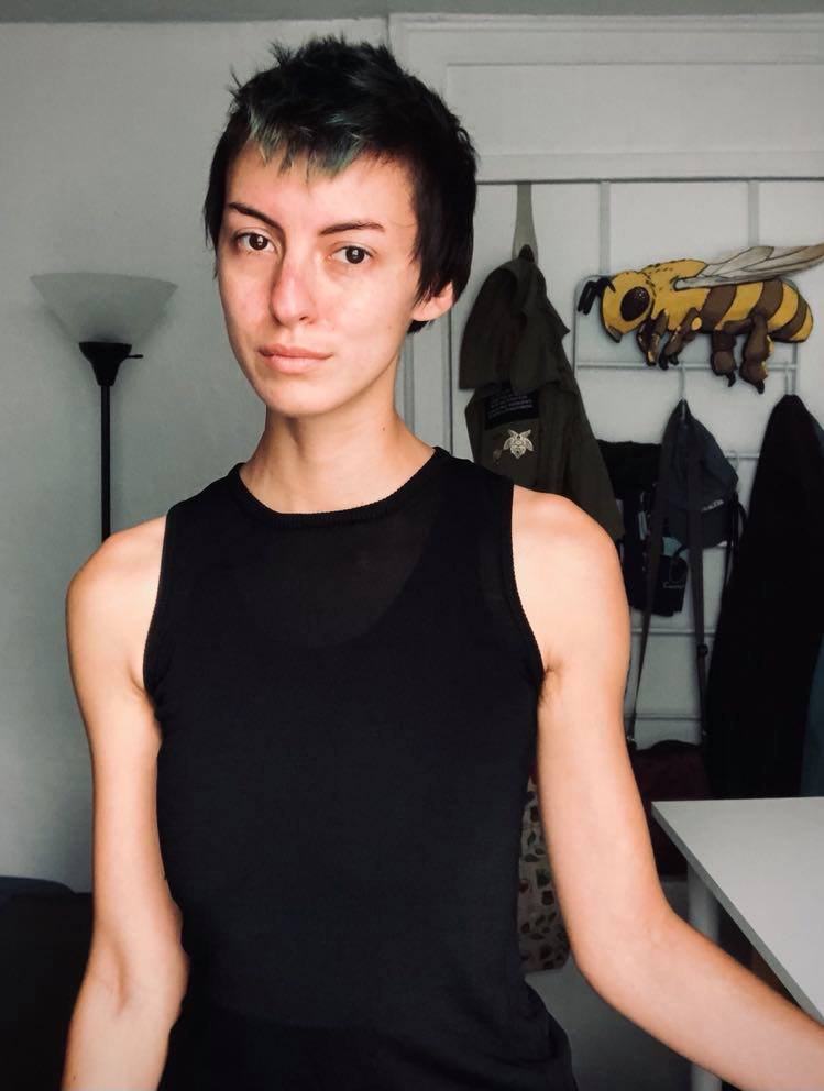 Annabel Fair, a 2020 anthropology graduate who researches the intersection of monstrosity and the queer and transgender experience