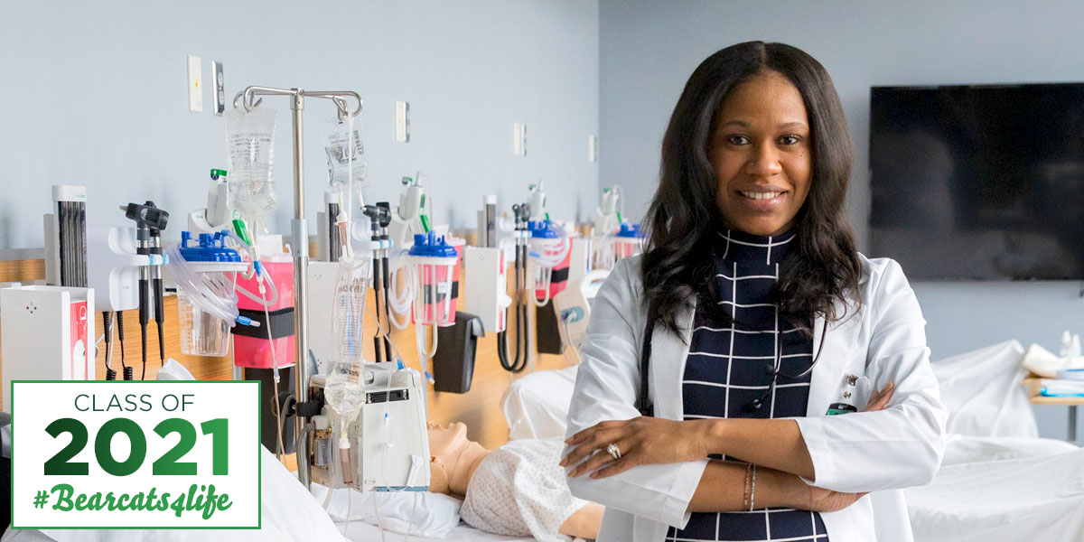 Avanna (Arrington) Lukusa '12 will graduate in May from Decker College's master's program in nursing as a community health primary care nurse practitioner.