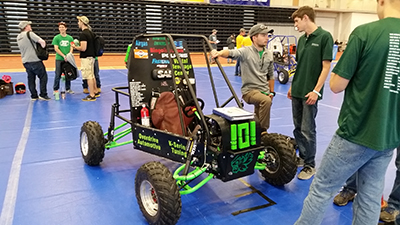 The Bearcat Motorsports Baja Car.