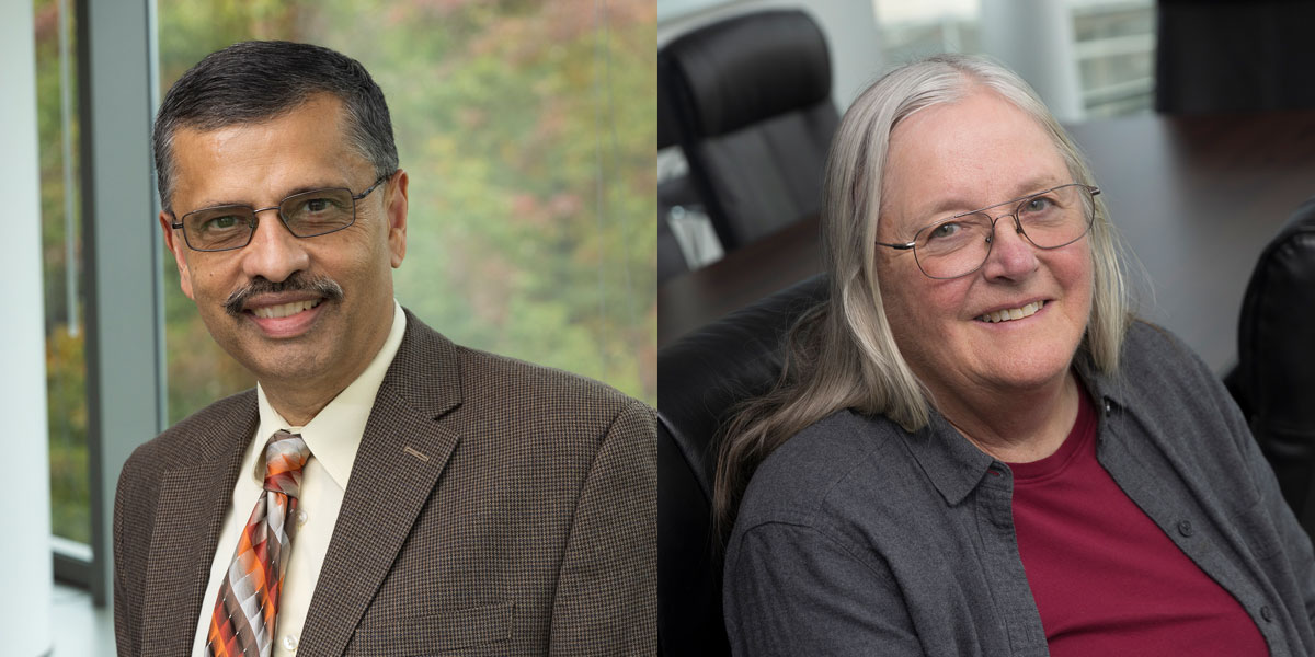 School of Management's Subimal Chatterjee (left) and Sara Reiter (right) are featured on the Poets & Quants list of the “Top 50 Undergraduate Business Professors Of 2022” after being nominated by students, alumni and colleagues