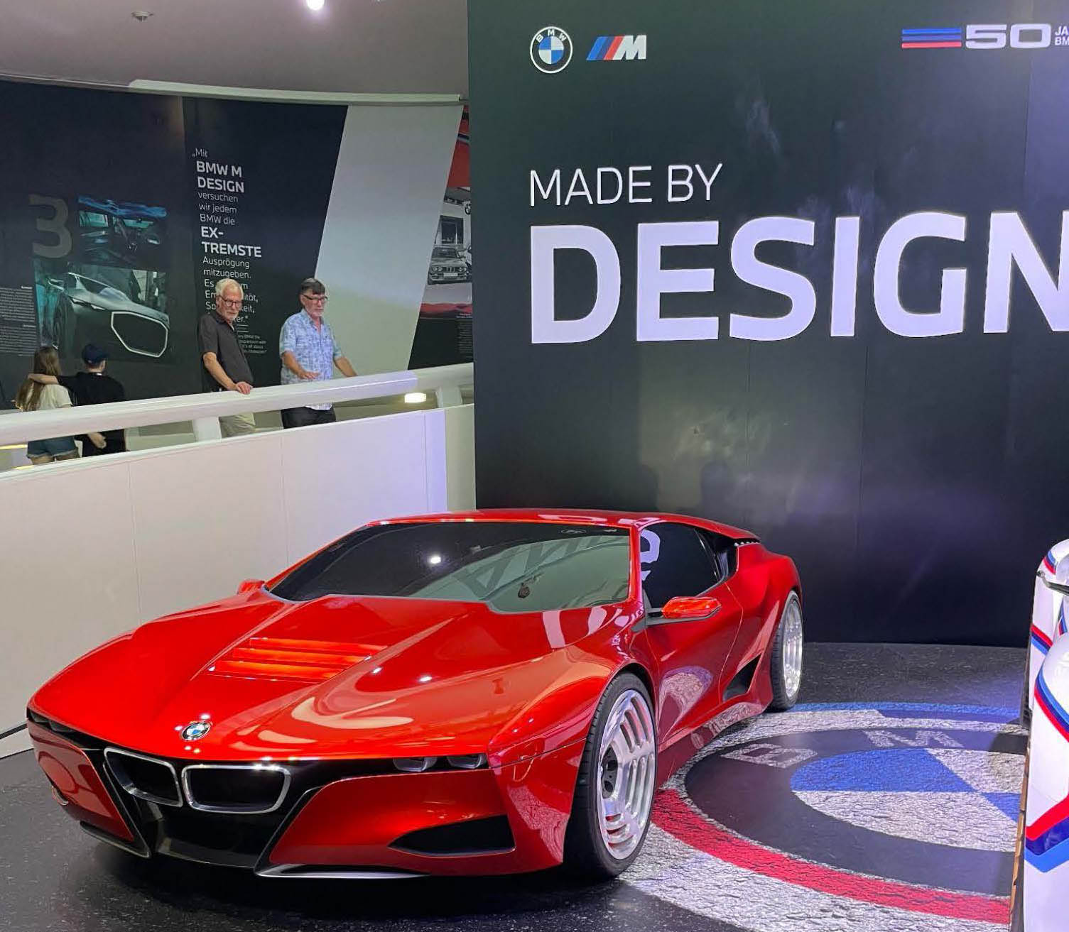 A BMW M-1 vehicle was among the cars on display at the BMW Museum in Munich, Germany.