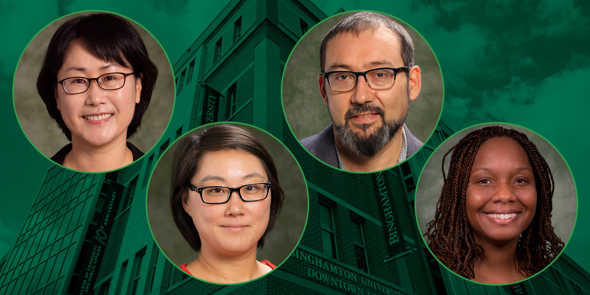 Four CCPA faculty members received a 2021-22 CCPA Research Excellence Award