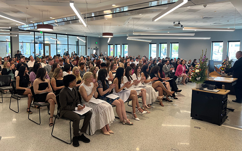 Awards for student achievement in academic excellence, clinical practice, community engagement, and leadership were awarded, along with two memorial awards.