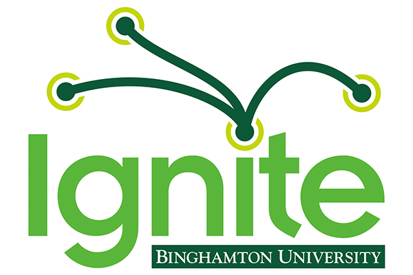 Binghamton’s first Ignite session took place during Research Days, offering a platform for graduate students and post-docs to speak about their work in a casual setting.