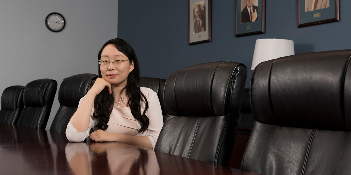 Jinglu Jiang, assistant professor of management information systems
