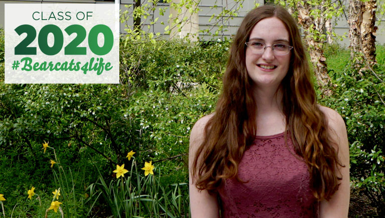 Katia Brock earned her bachelor's degree in biological sciences, focusing on cell and molecular biology. She begins a PhD program at SUNY Upstate Medical University this fall.