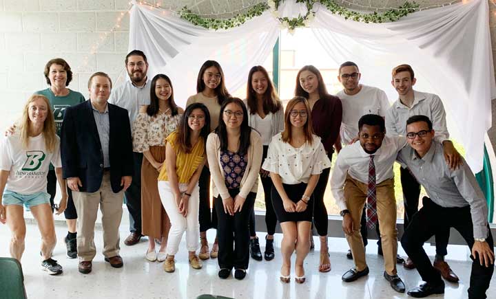Decker nursing students interacted with alumni during a panel discussion held during Homecoming Weekend. The event was sponsored by the Mary E. Mahoney Nursing Support Group.