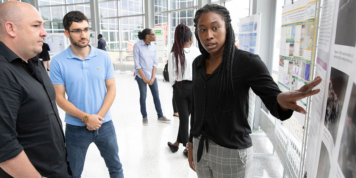 Research Days will conclude on April 28 with two large poster sessions. Undergraduate and graduate students from a variety of disciplines will present over 175 posters.