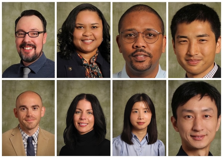 Several new members of the faculty who have joined the campus community as part of the Fall 2023 SUNY initiative.