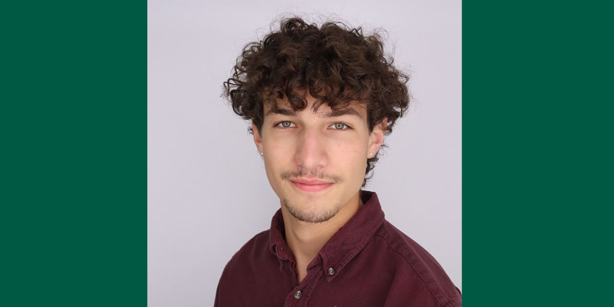 Nursing student Noah Fakir won the 2026 Sarah B. Pasternack Student Essay Contest for sharing why he chose nursing. He won in the undergraduate nursing category.