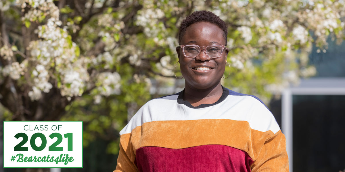 Princess Odus, MS '21, graduated from CCPA's Master of Science in Student Affairs Administration program.