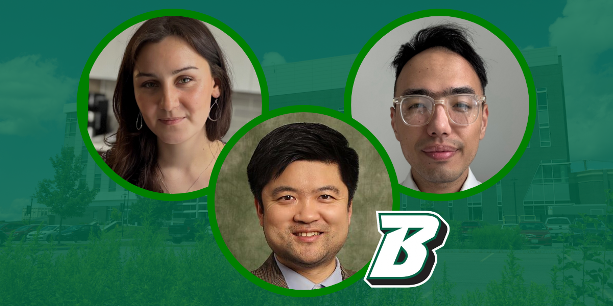 PharmD student Prince Karmacharya and neuroscience student Andrianna Poznahovska are investigating pulmonary arterial hypertension (PAH) by exploring disease mechanisms, drug targets, and machine learning models aimed at improving diagnosis and treatment.