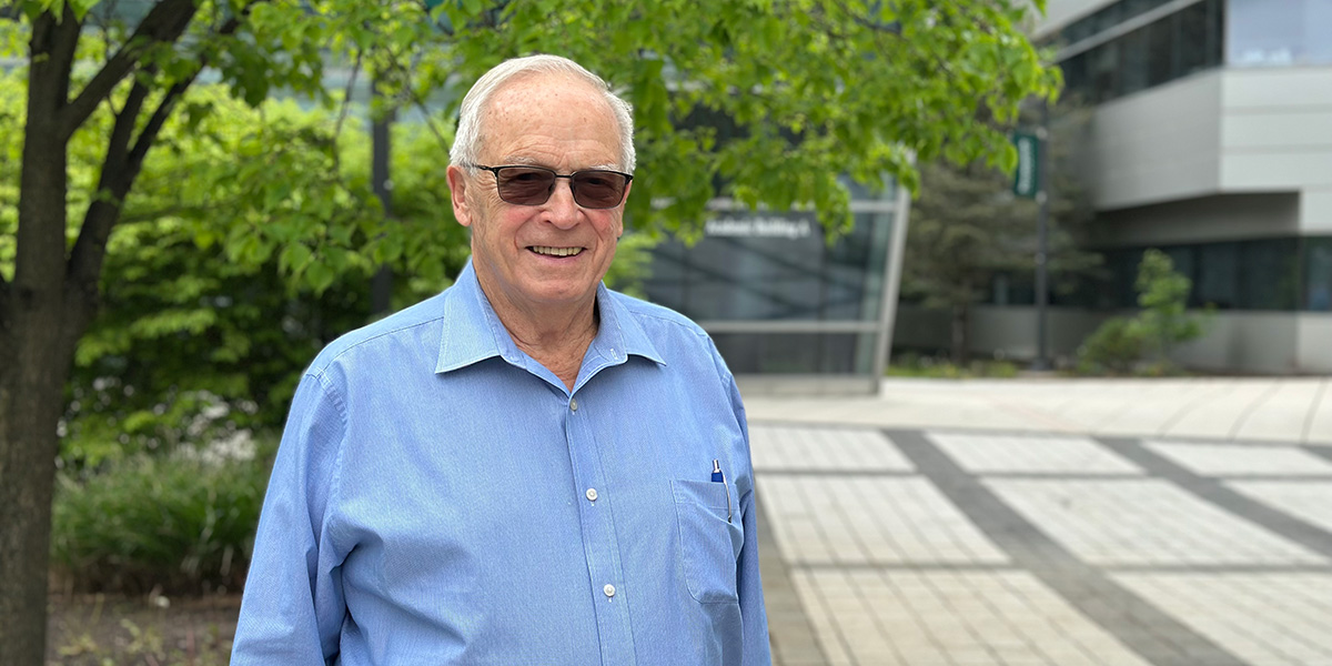 Robert Cline, MA '68 is an adjunct professor in the Binghamton University School of Management. He earned his graduate degree from Binghamton, then went on to work in managerial roles at Raymond Corporation and Crowley Foods, Inc.