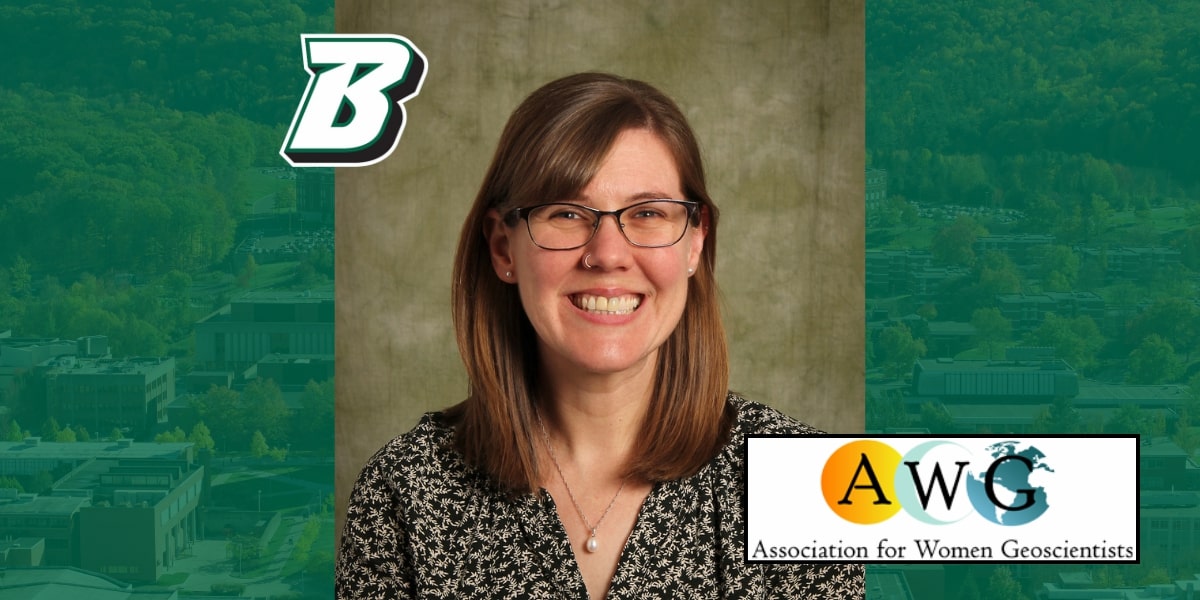 Sarah Sheffield, assistant professor and the undergraduate director in the Department of Earth Sciences, was recently awarded a prestigious Mid-Career Excellence Award from the American Association of Women Geoscientists.