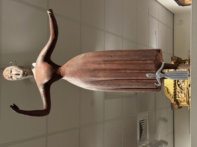 The Watson College Fabrication Lab scanned the sculpture “Chanteuse” and made 3D copies.