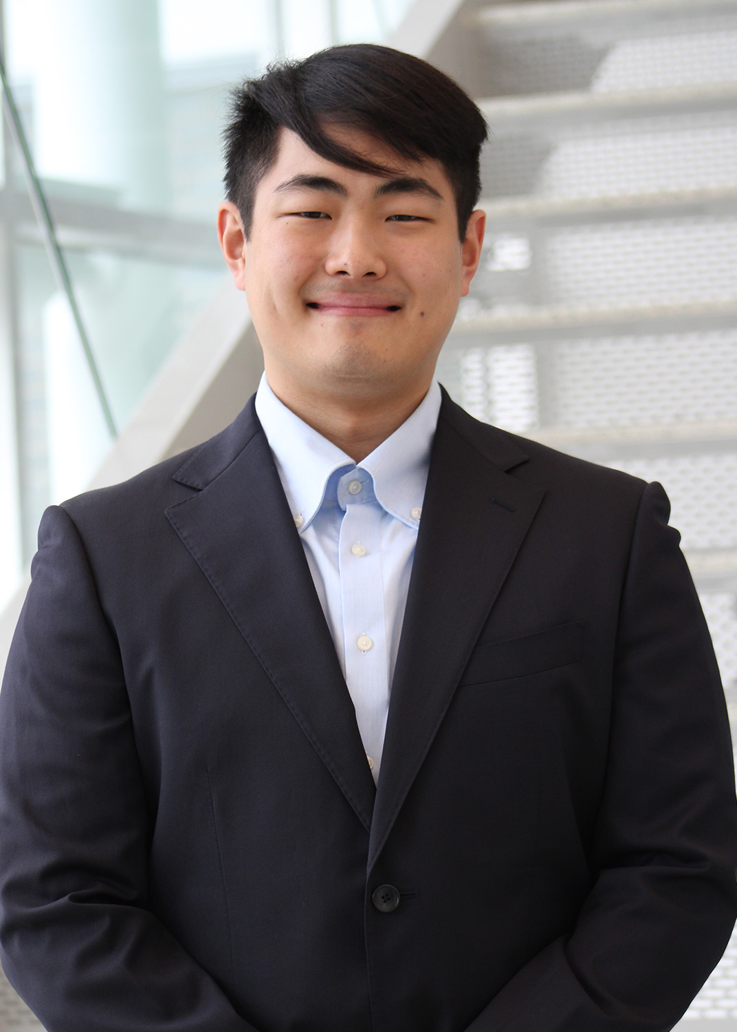 Lab Technician Shotaro Odaka says he feels more capable of taking ownership of his projects and trusting his judgment ever since Assistant Professor Fetse started mentoring him.