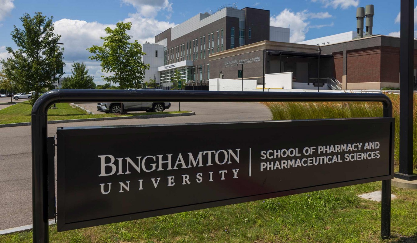 The Binghamton University School of Pharmacy and Pharmaceutical Sciences.