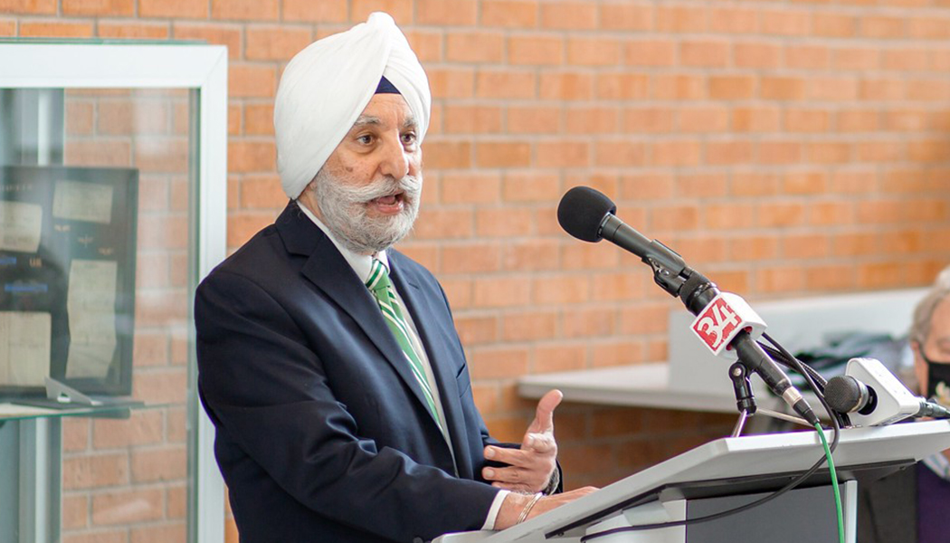Upinder Dhillon, dean of the Binghamton University School of Management, explains how the articulation agreement will help transfer students.