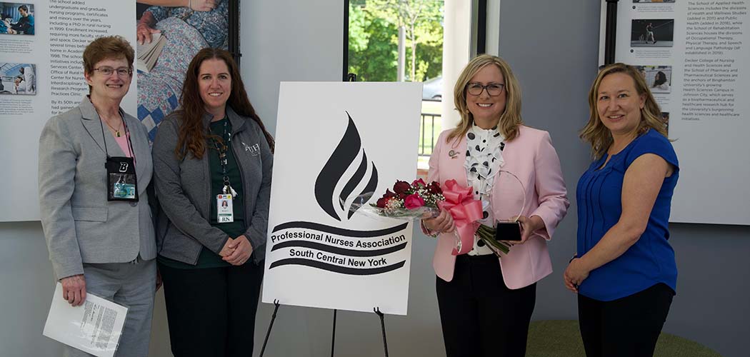 Pictured from left: Pam Stewart Fahs, Danielle Caviness, Jodi Sutherland and Tricia Wharton