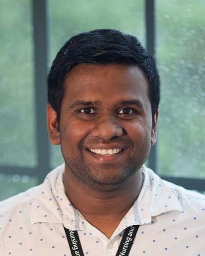 Sundeep Venkatesan is an assistant professor and co-director of the Brain and Swallow Laboratory in the Division of Speech and Language Pathology at Binghamton University's Decker College of Nursing and Health Sciences.