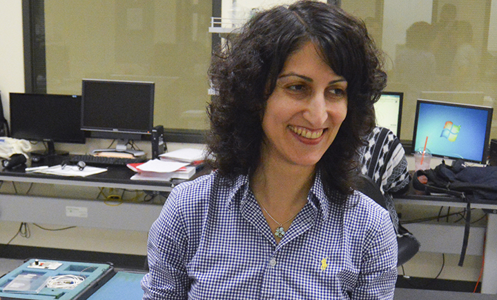 The research was conducted by Assistant Professor Sherry Towfighian (pictured) from the Binghamton University Mechanical Engineering Department.