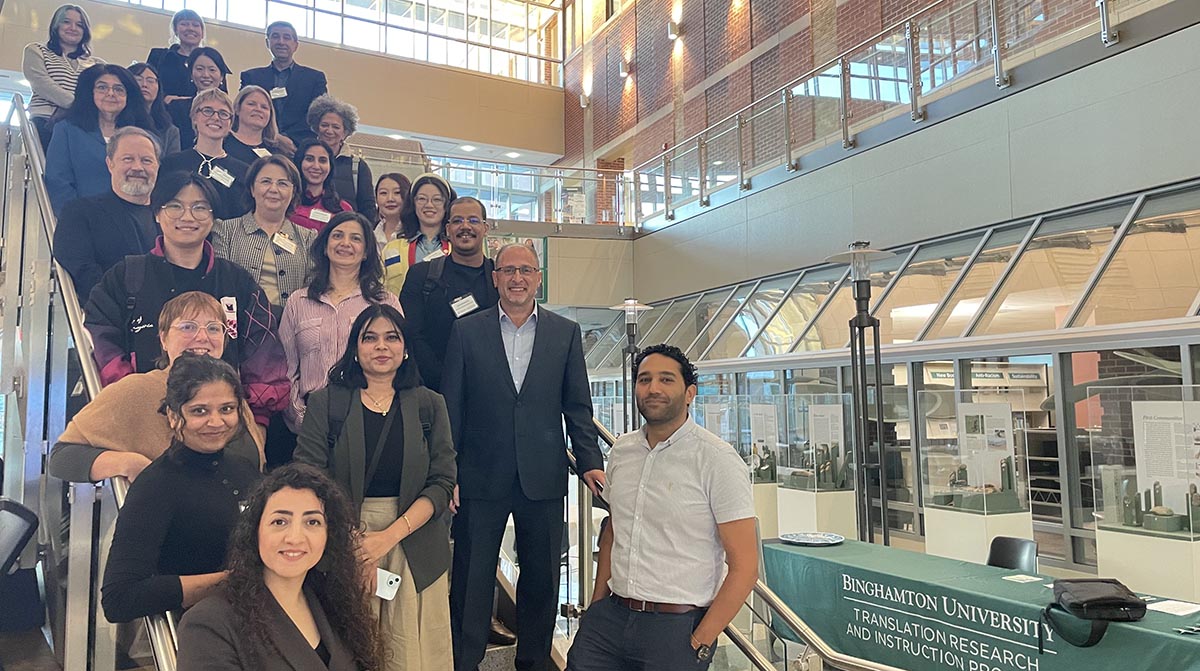 Binghamton University's Translation Research and Instruction Program (TRIP) hosted the 15th International Association for Translation and Intercultural Studies (IATIS) Regional Workshop.
