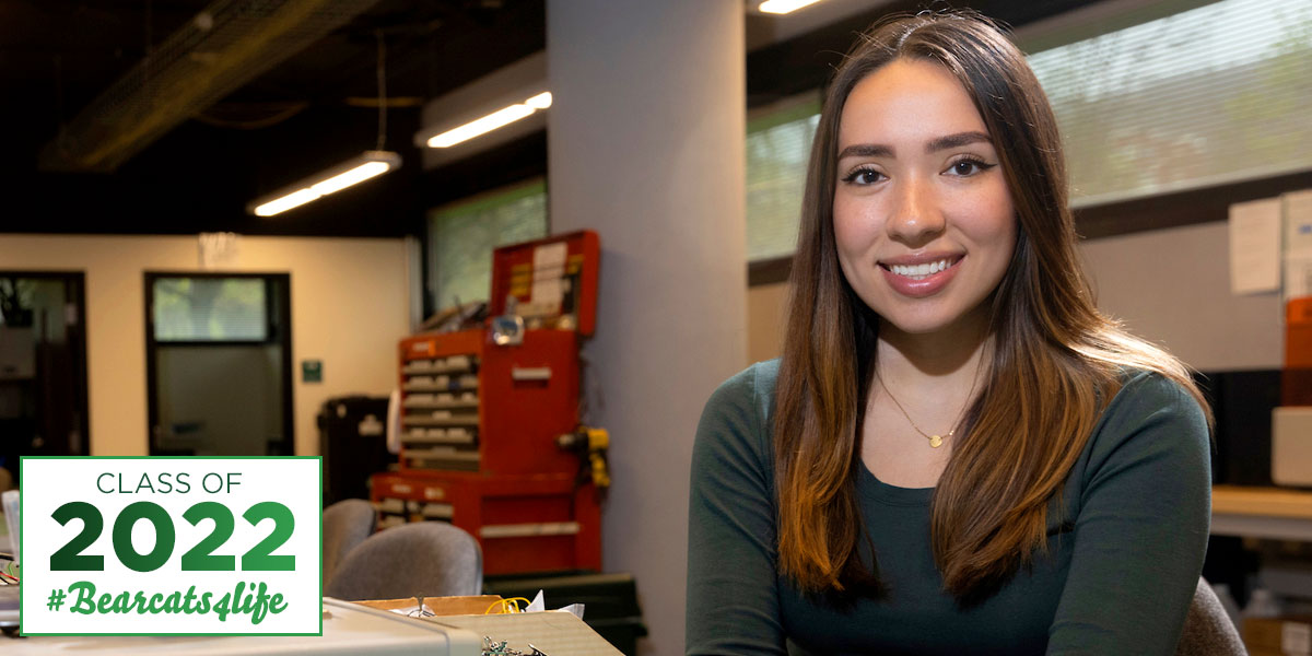 Vanessa Serna Villa is a 2022 graduate with a bachelor's degree in biomedical engineering from Watson College.