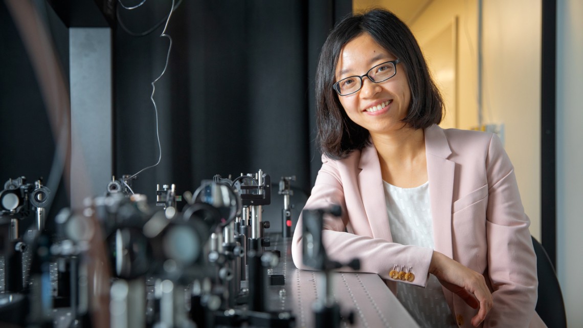Zhiting Tian, assistant professor of mechanical and aerospace engineering at Cornell University, earned her master of science degree in mechanical engineering at Binghamton University.