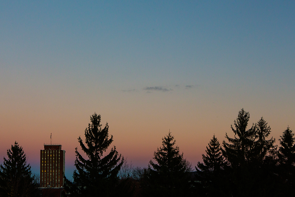Bartle Tower After Sunset