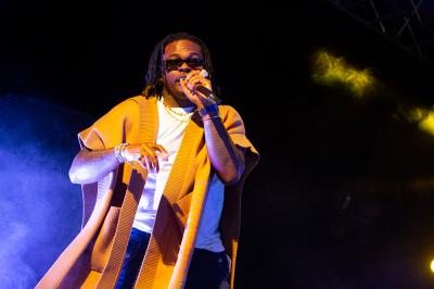 Gunna performs at the Spring Fling concert